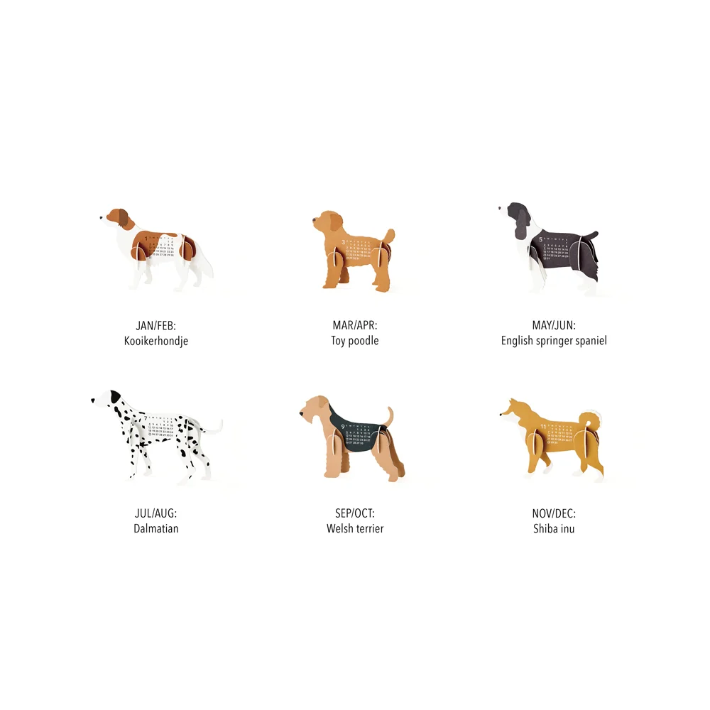 2027 Dogs Mini Calendar - Image 4