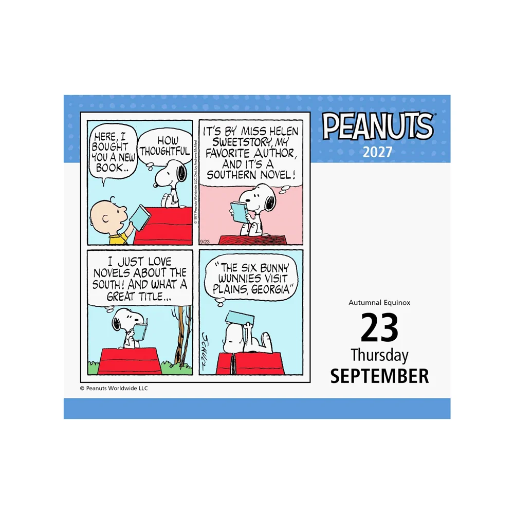 2027 Peanuts Calendar - Image 5
