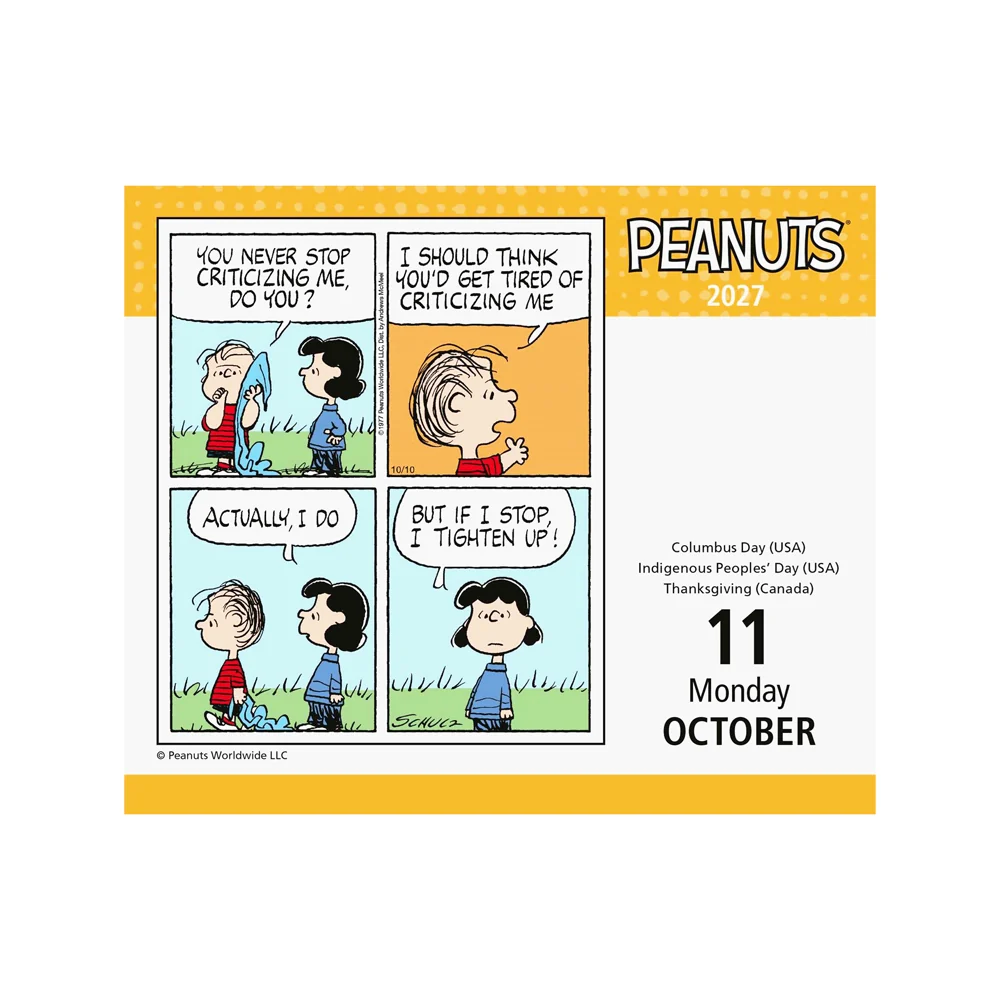 2027 Peanuts Calendar - Image 6