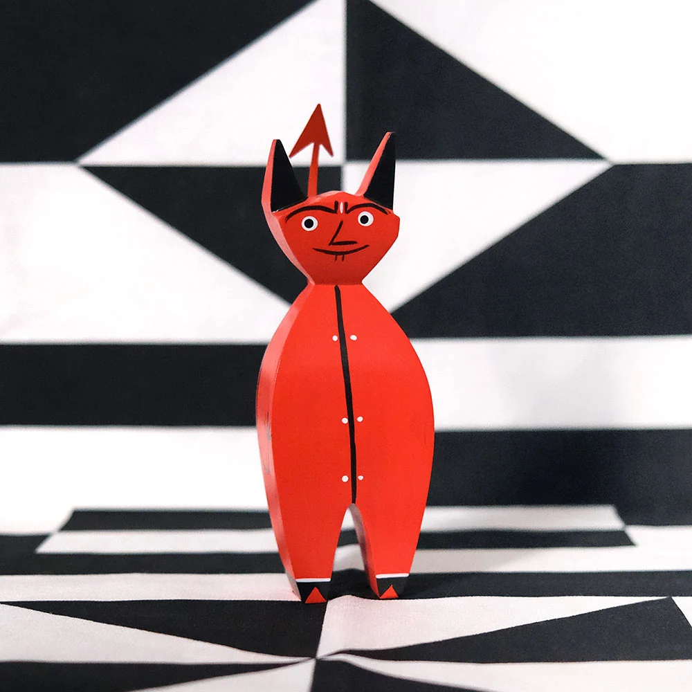 Alexander Girard Wooden Doll: Little Devil - Image 2