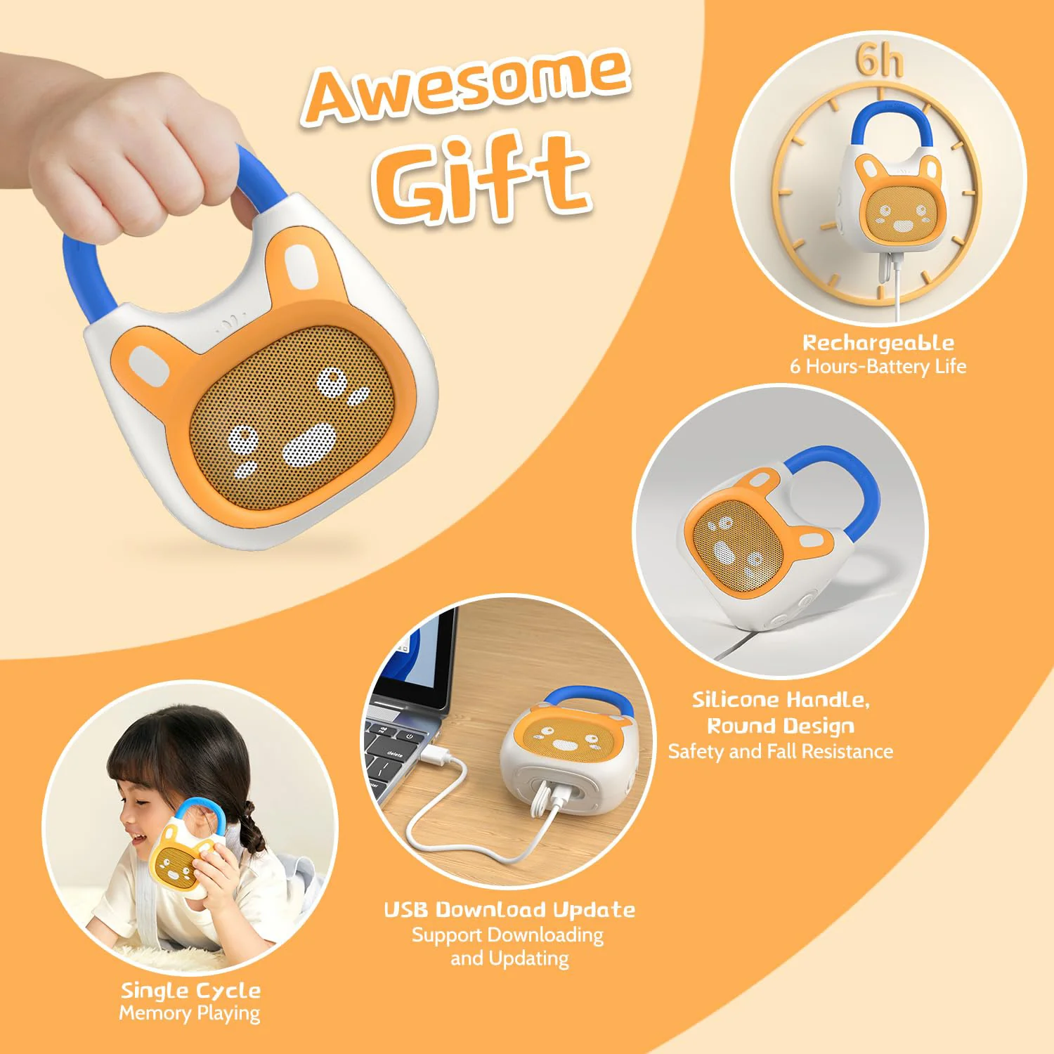 Alilo Pocket Bunny Portable Story Music Player - Image 4