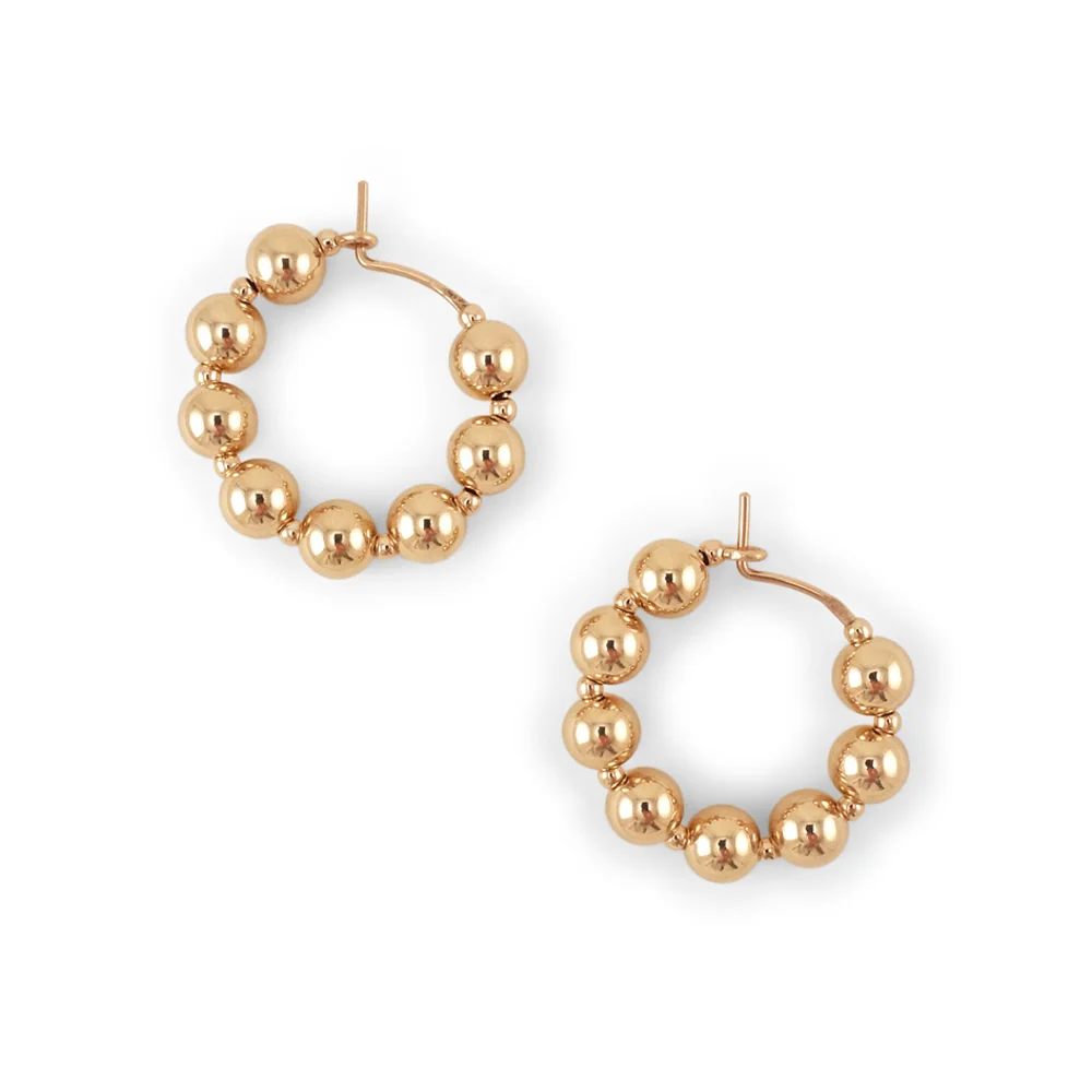 Ba Fa Hoop Earrings - Image 3