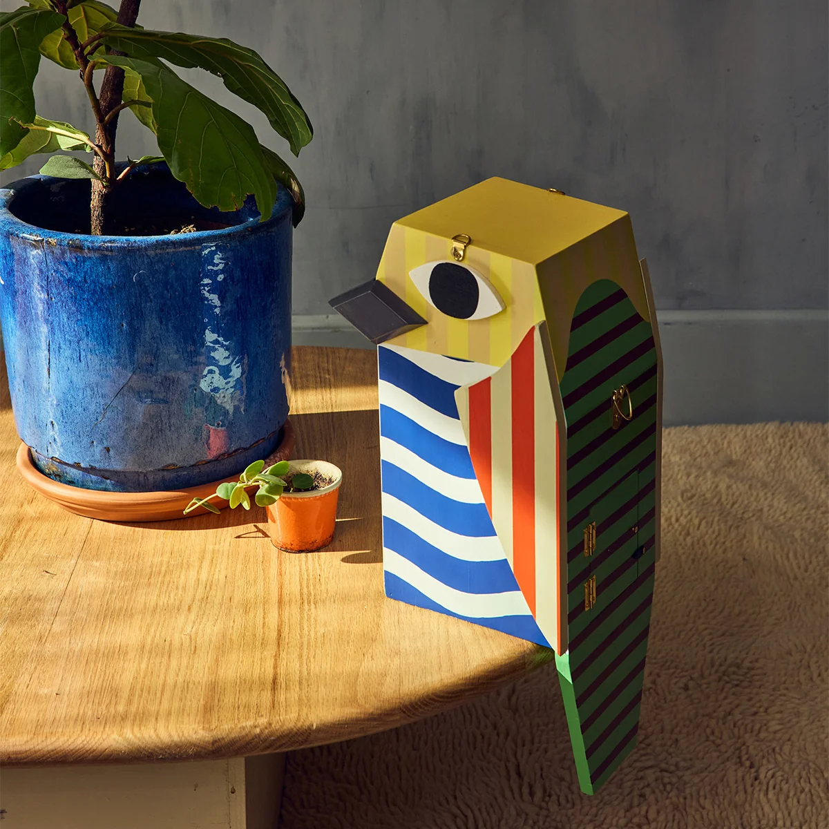 Dusen Dusen Multi-striped Birdhouse - Image 3