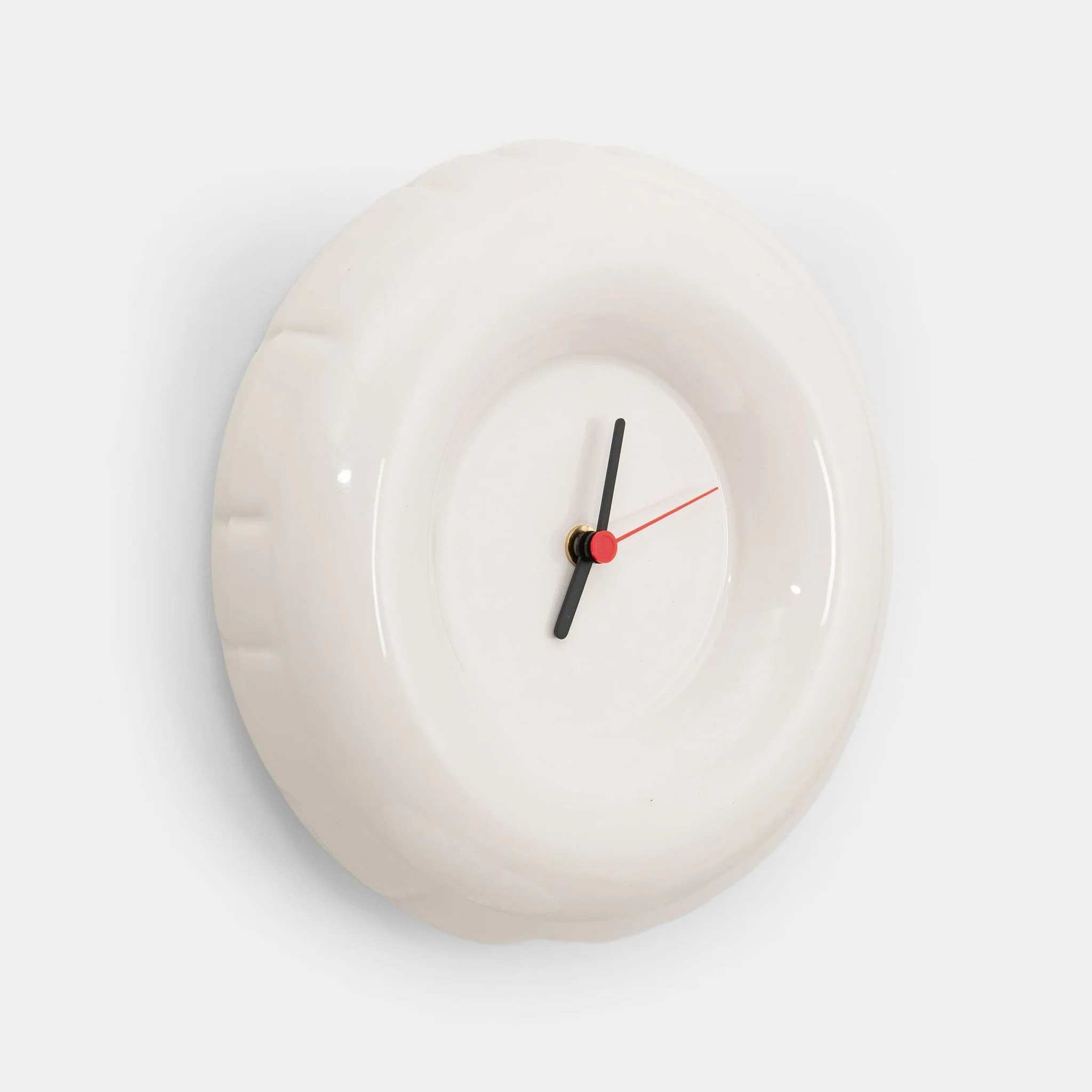 Clock 'HOLLY' Gloss: Bone - Image 5