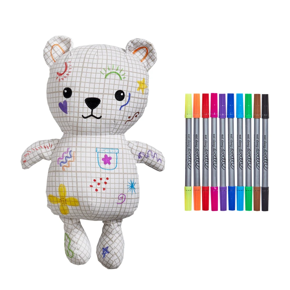 Color In & Doodle Artie Bear