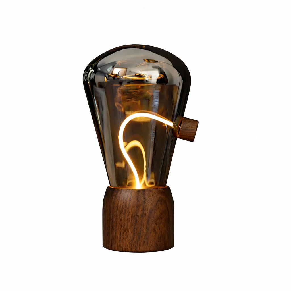 Opal Drift Light: Walnut