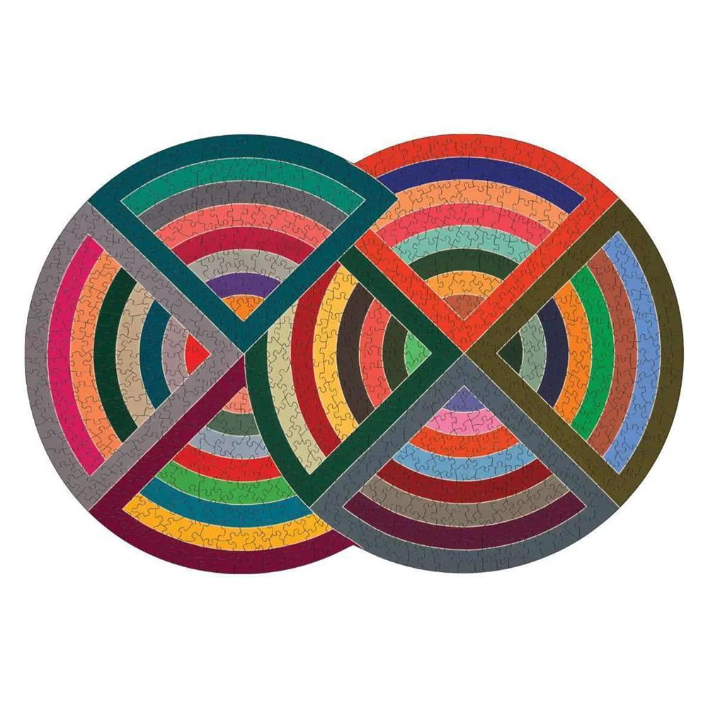 Frank Stella 750-Piece Shaped Jigsaw Puzzle - Image 2
