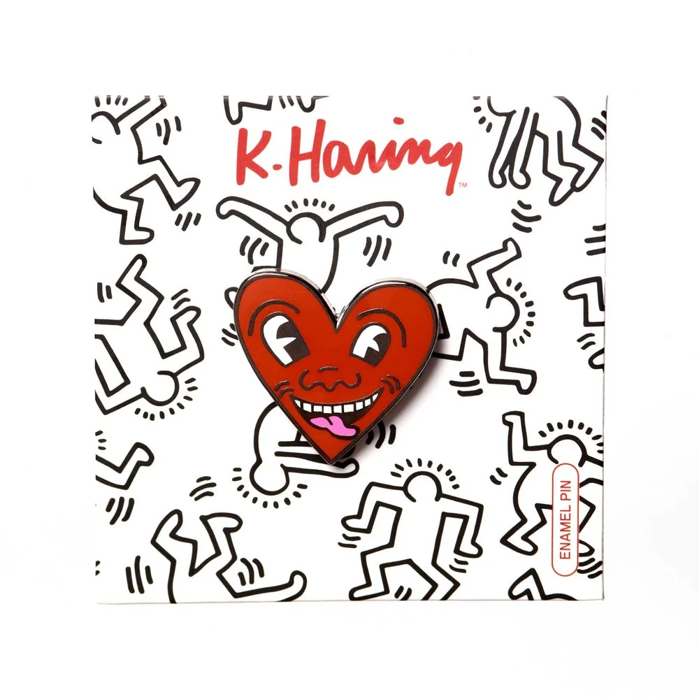 Haring Heart Pin - Image 3