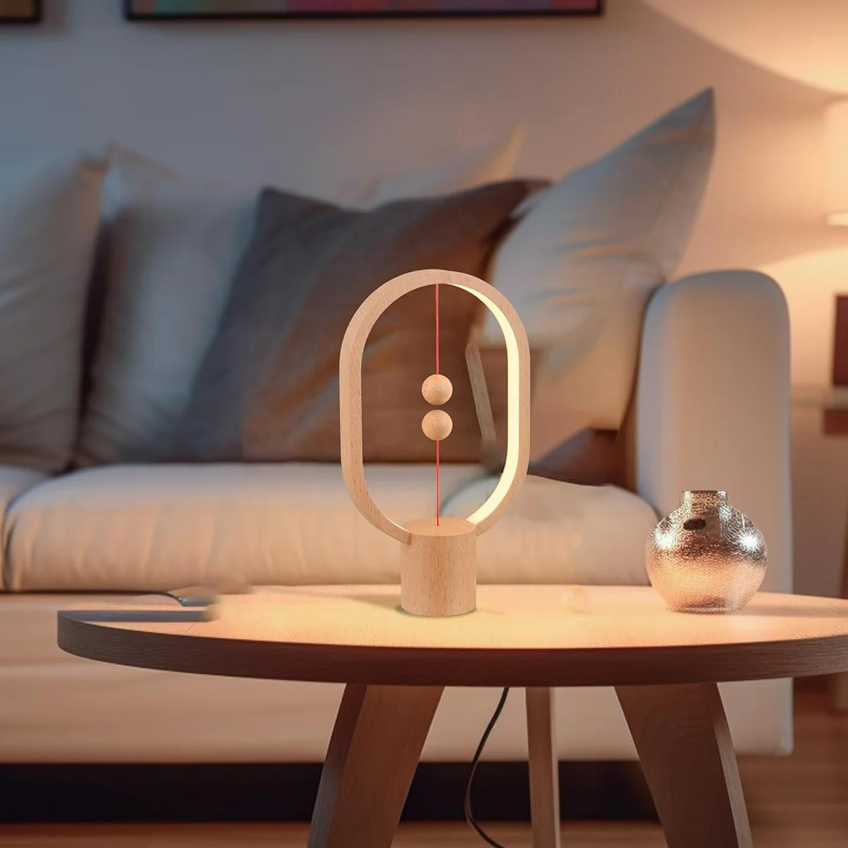 Mini Heng Balance Wood Lamp - Image 4