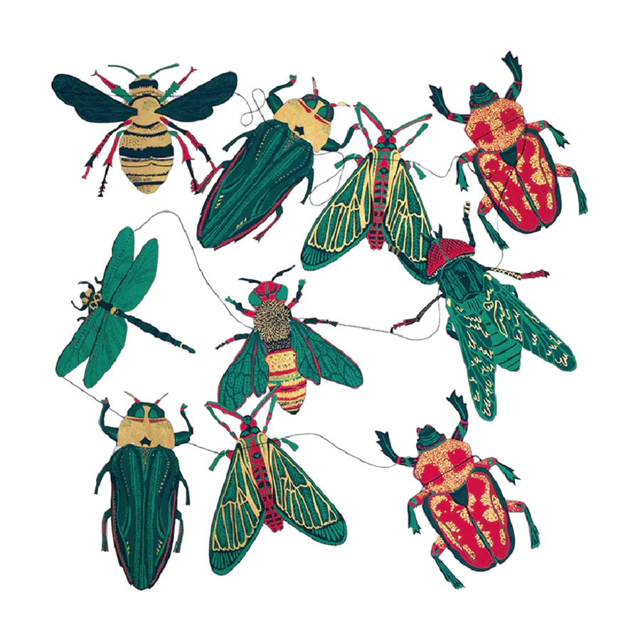Insects Sewn Garland