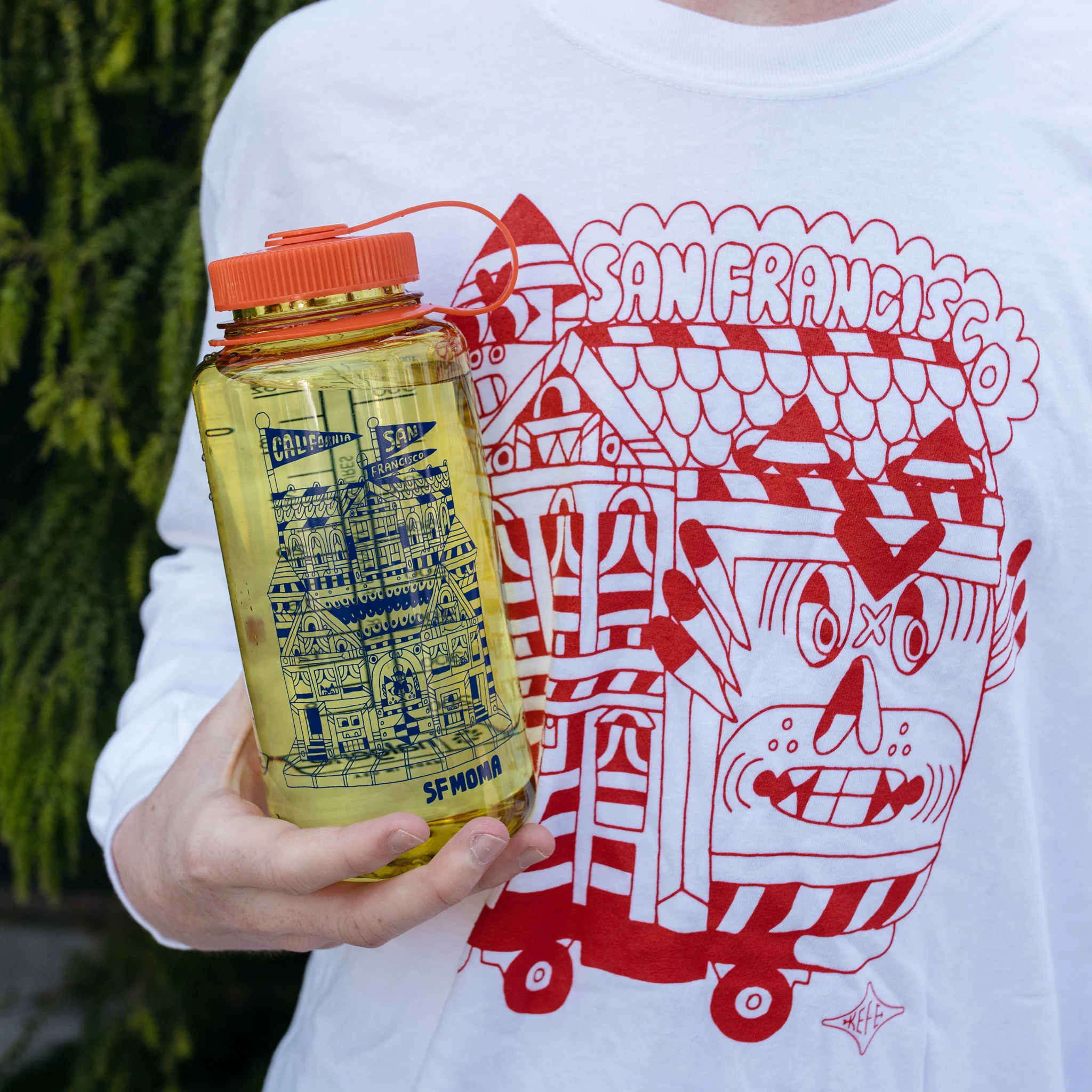 KEFE SF Skate Stack Long Sleeve T-Shirt - Image 3
