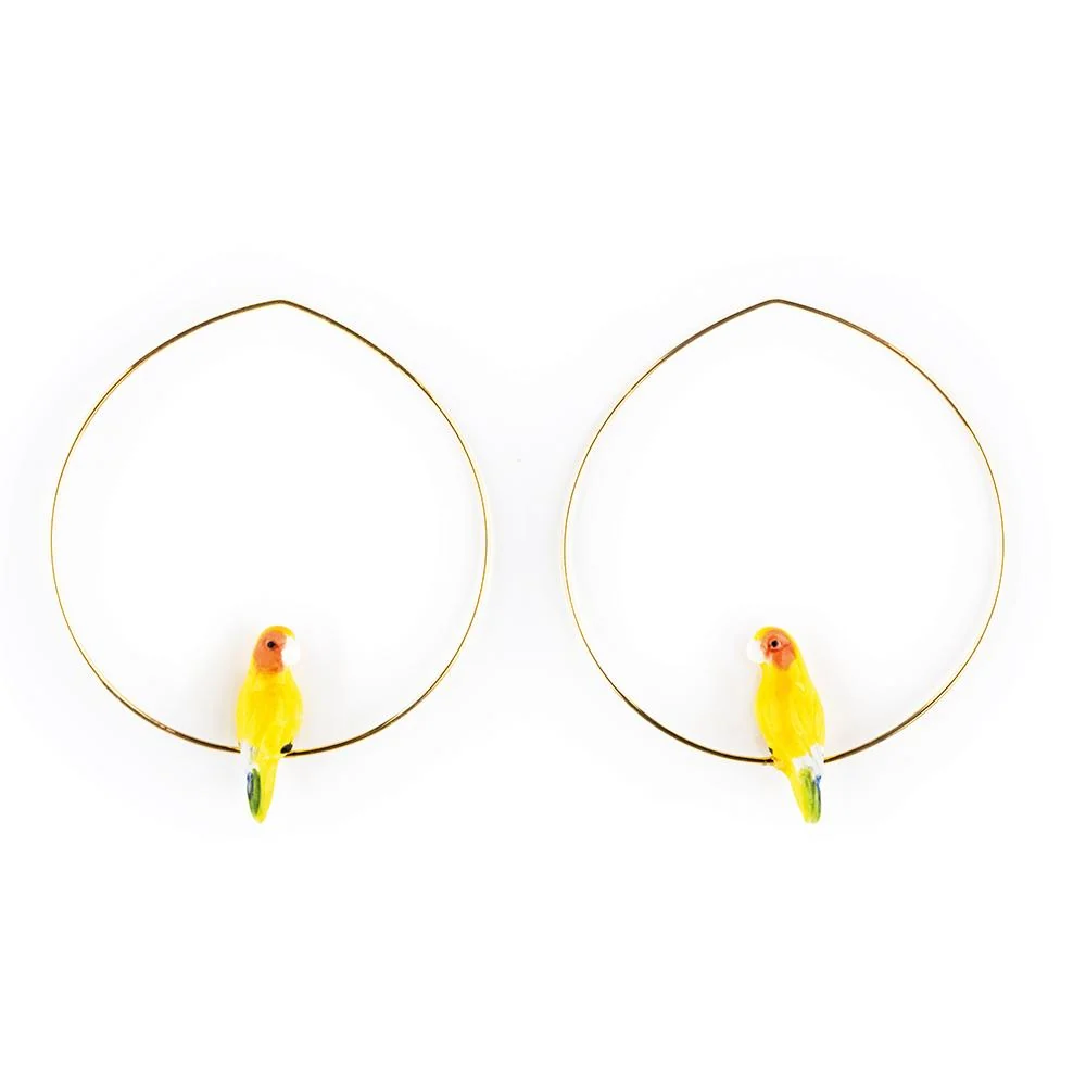 Nach: Yellow Parrot Hoops