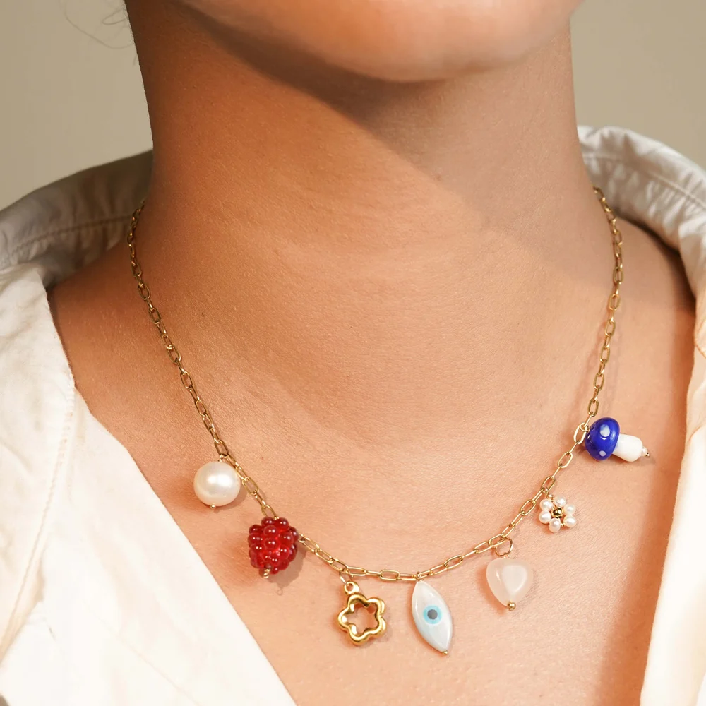 Whimsical Charm Necklace - Image 4