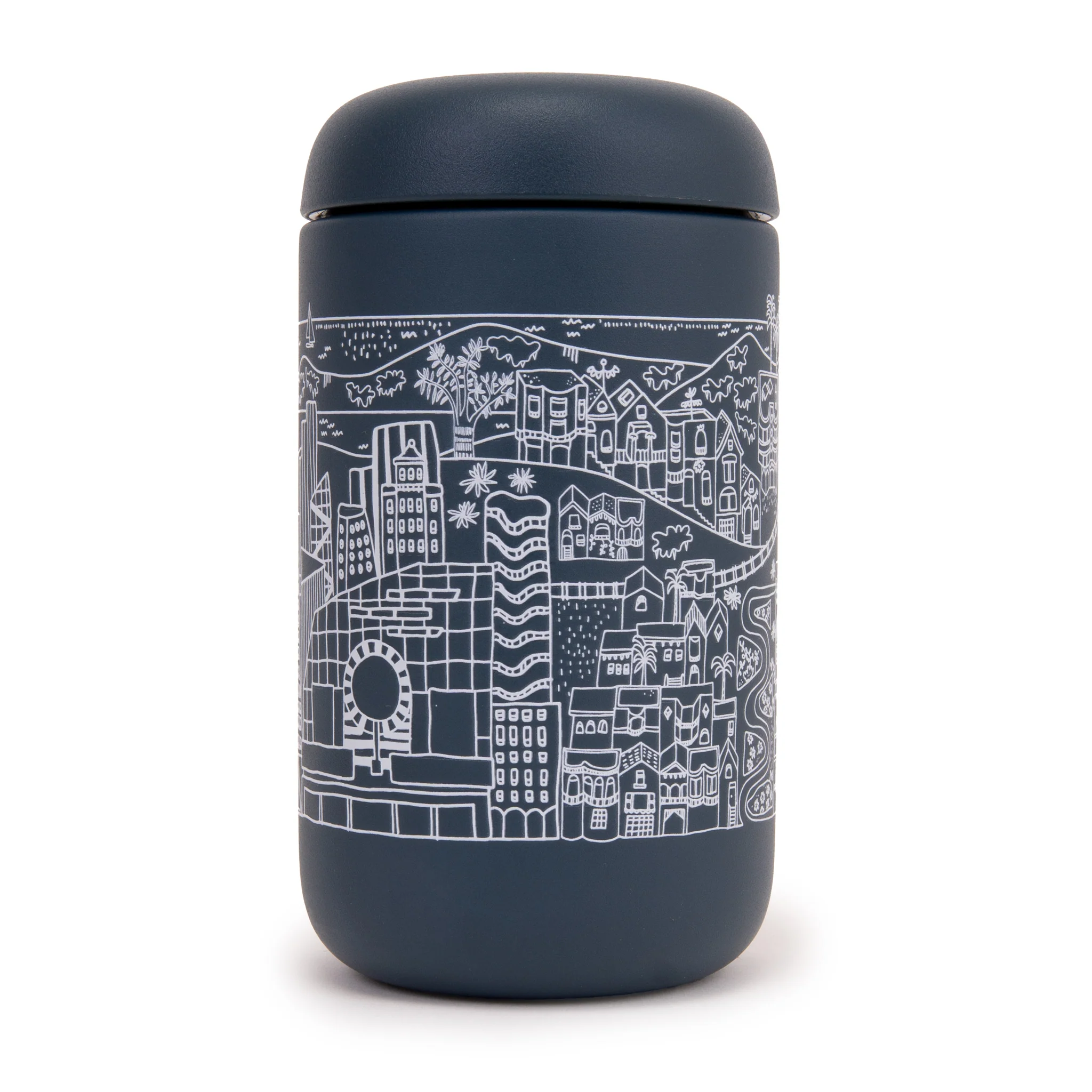 Paulina Sevilla San Francisco Stone Blue Wide Mouth Mug - Image 6