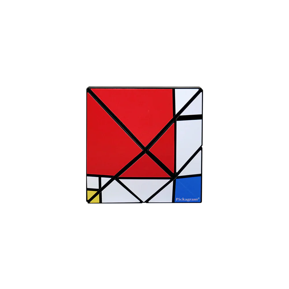 Pickagram Magnetic 3D Art Puzzle: Mondrian