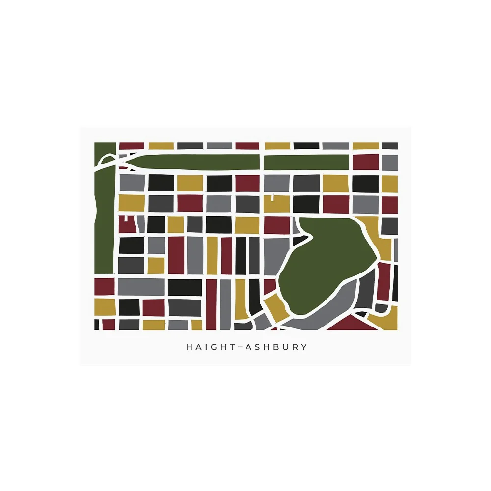 San Francisco Neighborhoods Set Of 16 Postcards - Image 3