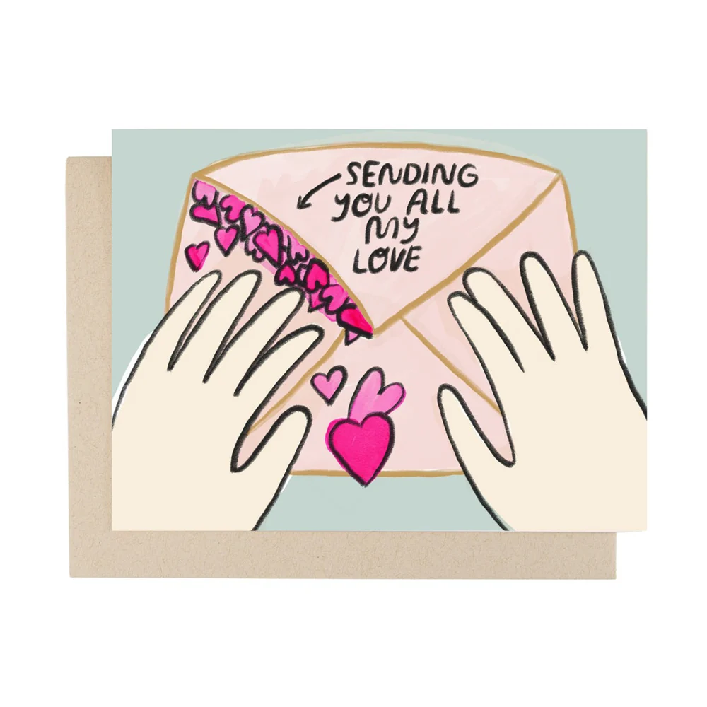 Sending You All My Love Card
