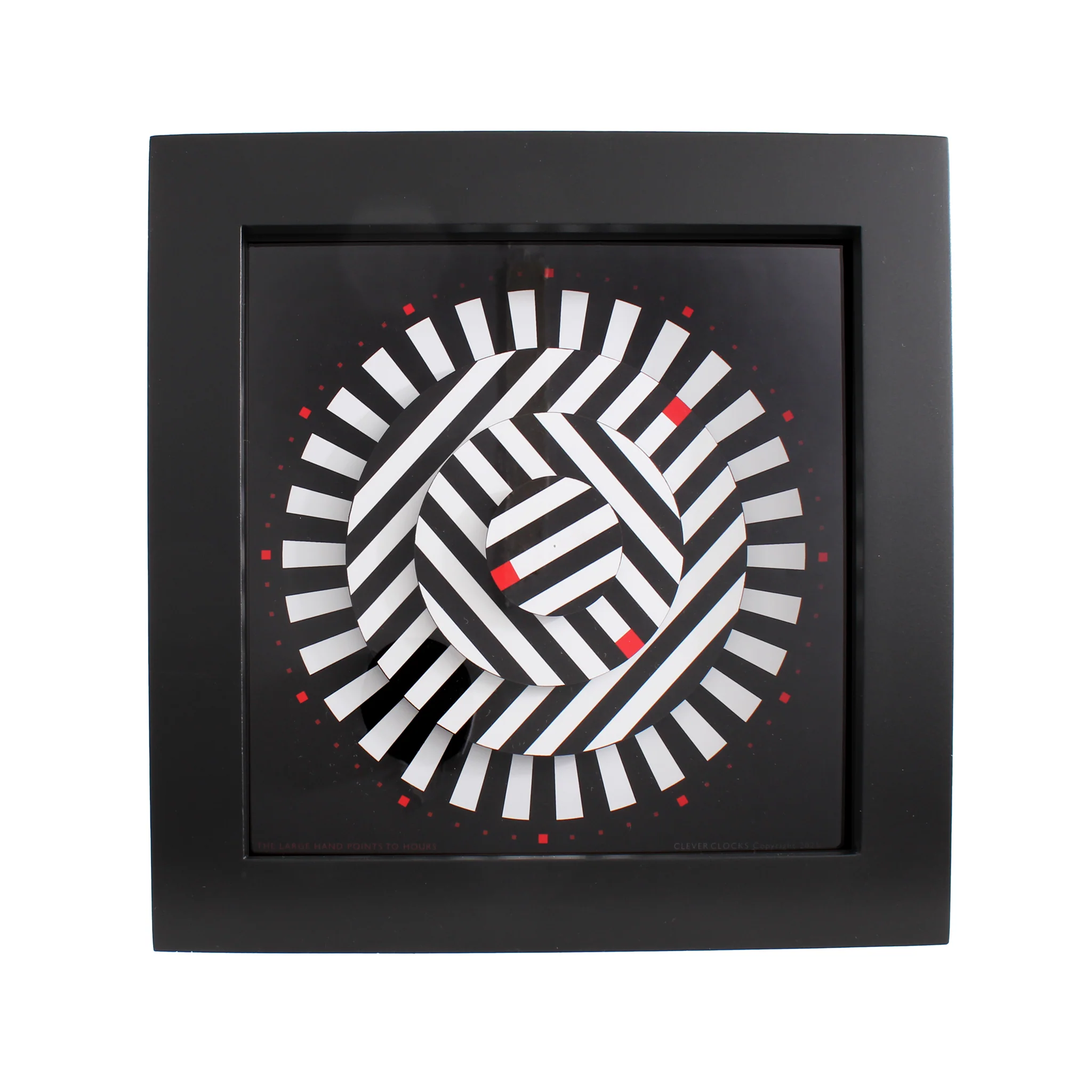 SFMOMA Turret Logo Clever Clock: Medium