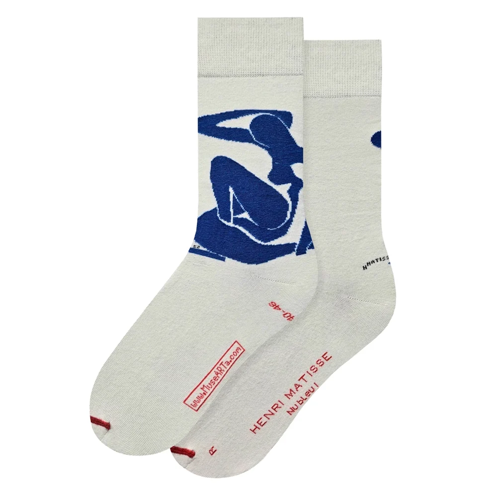 Matisse Blue Nude I Socks: Large