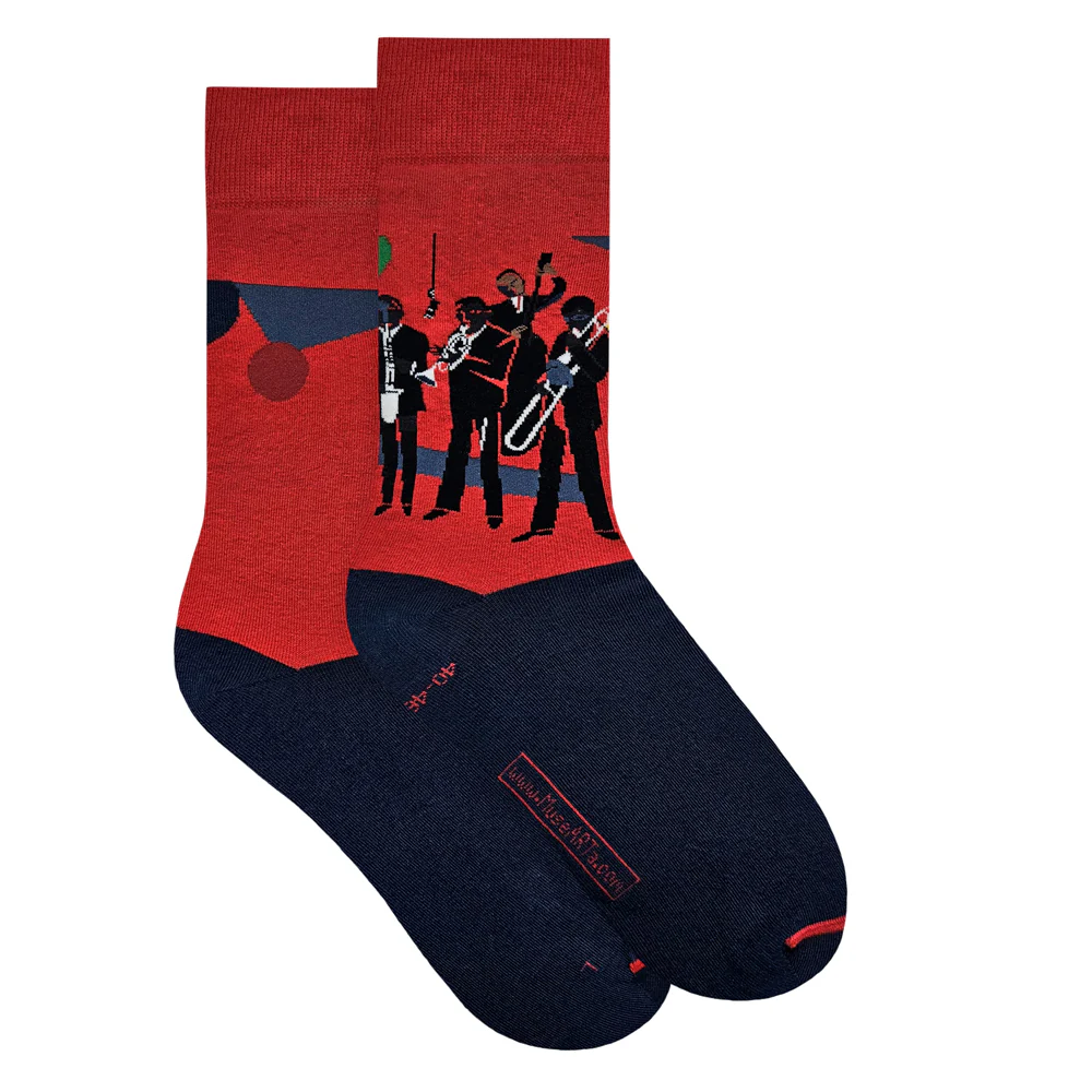 Romare Howard Bearden Thank You Socks: Large - Image 2