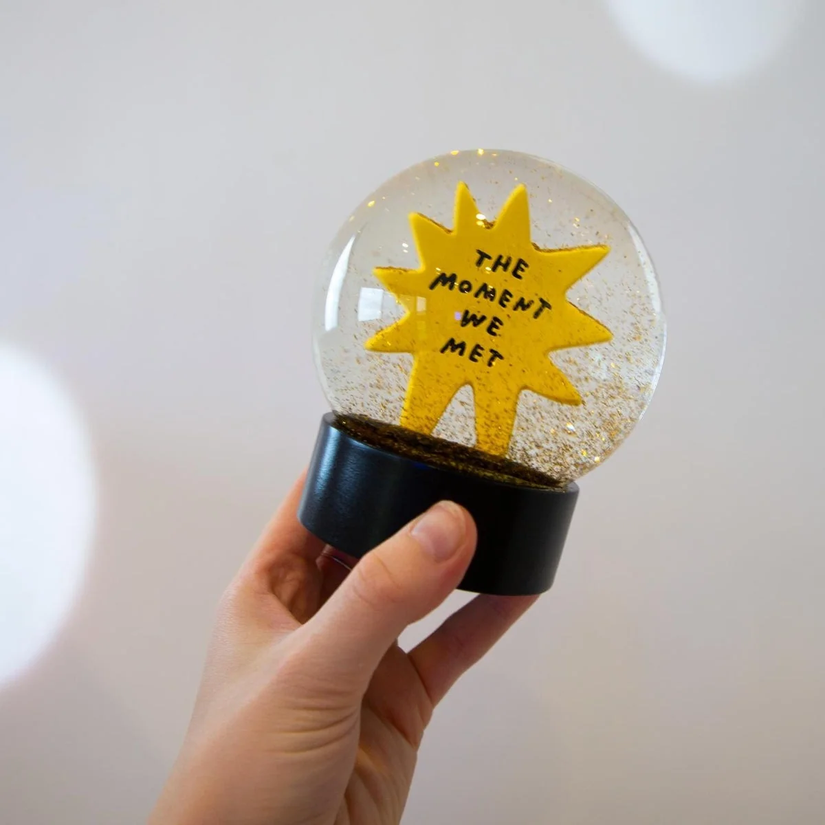 The Moment We Met Snow Globe - Image 5